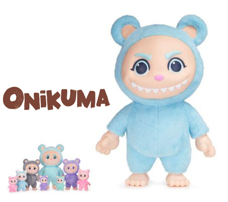 (Mis 7) ONIKUMA Peluche In piedi 56 cm 6ass (con viso in PVC) c/hangtag…x6